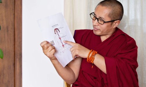 Rabjee 4 Portraits von Amchi Lobsang Rabjee in Zürich. 18. November 2019©Giorgia Müller / Bildrecht Giorgia Müller